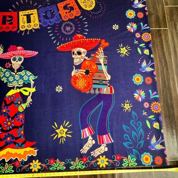 Day of the Dead photo shoot cloth backdrop/wall hanging - Picture 8 of 16